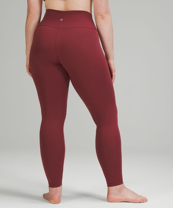 Lululemon Wunder Under HR Tight 28 Leggings Dam Vinröda | VSHL-73190