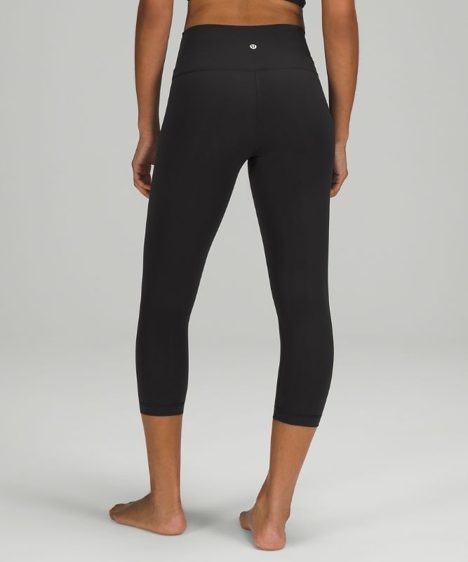Lululemon Wunder Under High-Rise Crop 21 Byxor Dam Svarta | BLCV-15342