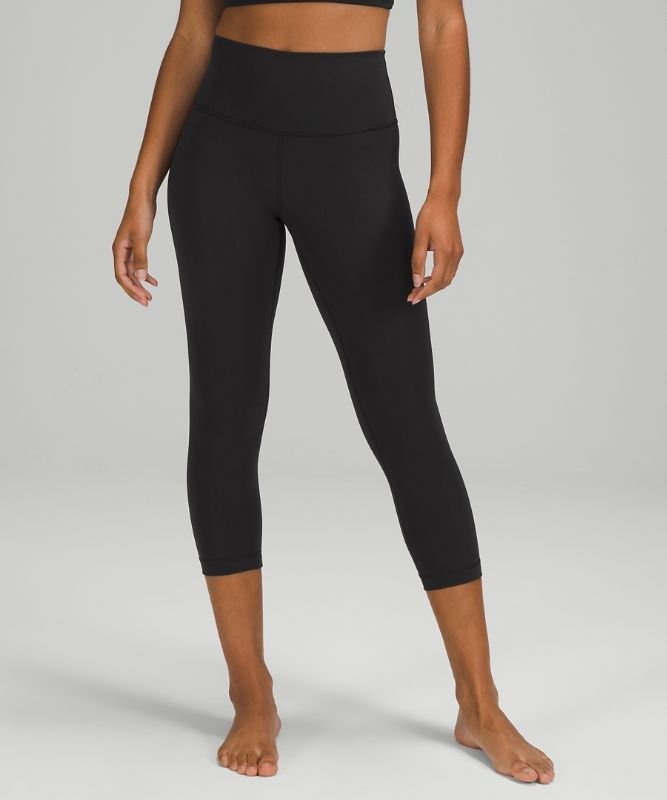Lululemon Wunder Under High-Rise Crop 21 Byxor Dam Svarta | BLCV-15342