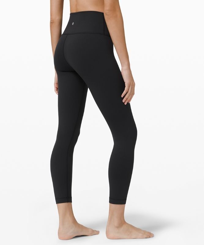 Lululemon Wunder Under High-Rise Tight 25 Full-On Luon Leggings Dam Svarta | TRZA-60479