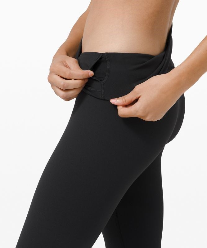 Lululemon Wunder Under High-Rise Tight 25 Full-On Luon Leggings Dam Svarta | TRZA-60479
