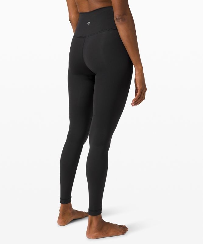 Lululemon Wunder Under High-Rise Tight 28 Brushed Full-On Luxtreme Leggings Dam Svarta | YNRA-03592