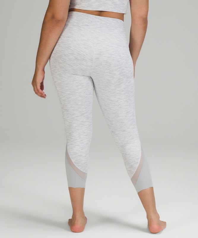 Lululemon Wunder Under Scalloped Hem High-Rise Crop 23 Leggings Dam Olika Färger | MSED-64520