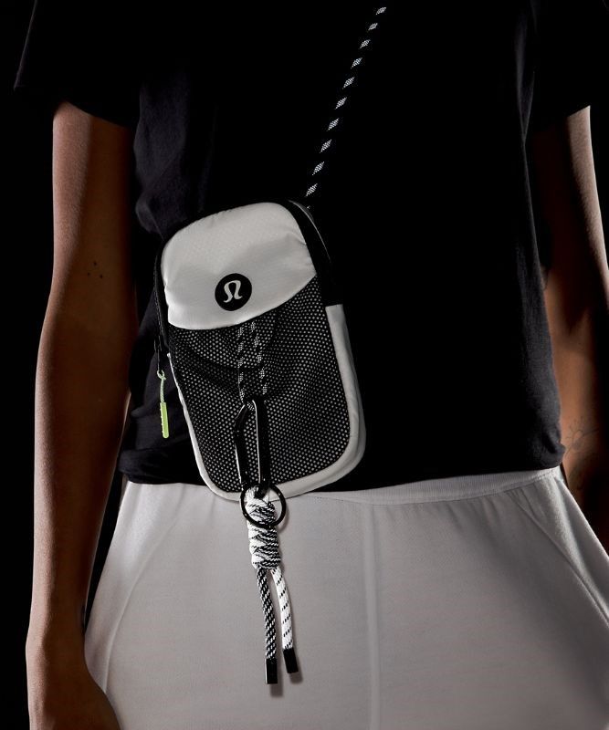 Lululemon You Hold The Keychain 2.0 Väskor Accessories Svarta Vita Silver | EOZD-47190