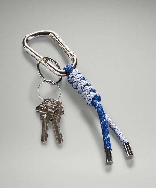 Lululemon You Hold The Keychain 2.0 Väskor Accessories Blå Beige Blå Silver | ULXP-38592