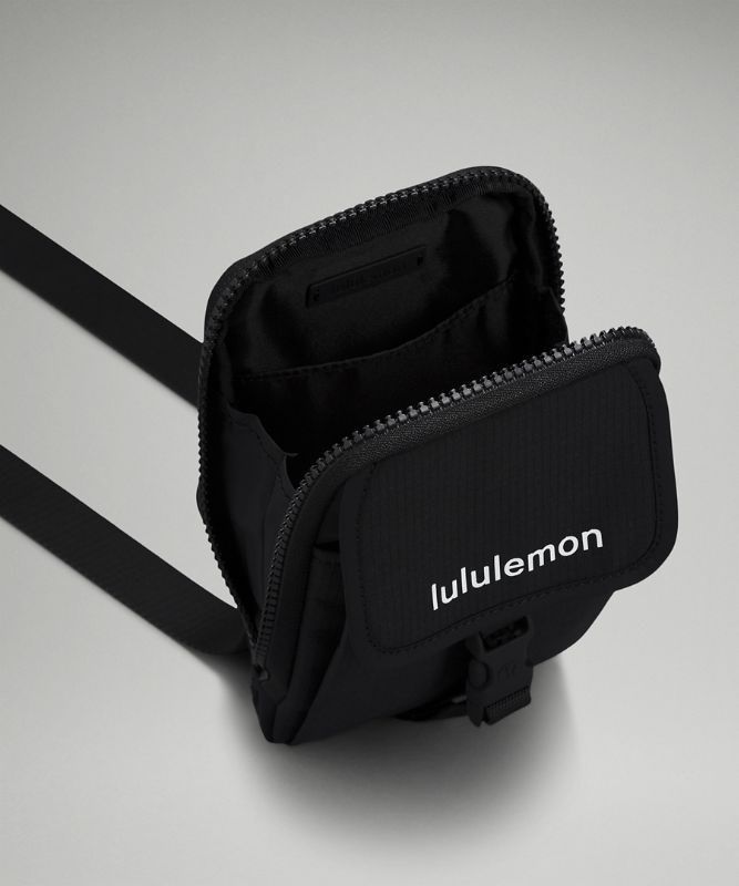 Lululemon Zip-Top Crossbody Bag Väskor Accessories Svarta | LTHC-93286