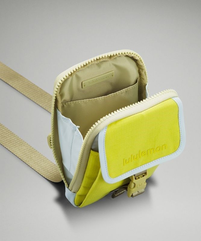 Lululemon Zip-Top Crossbody Bag Väskor Accessories Gula Gröna | KAOW-86213