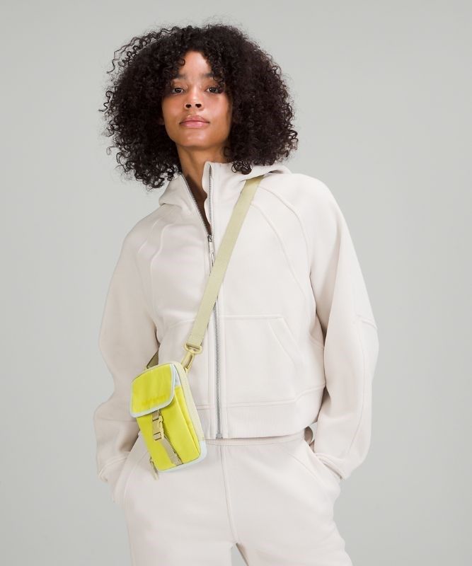 Lululemon Zip-Top Crossbody Bag Väskor Accessories Gula Gröna | KAOW-86213